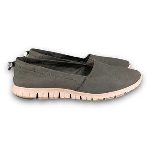 Cole Haan ZeroGrand A Line Loafers W12722 Slip On Ironstone Gray Peach Women 5B
